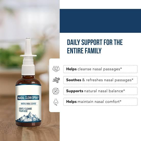 Nasal Clean Spray™ Mineral Nasal Cleanse